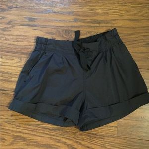 Black lululemon shorts